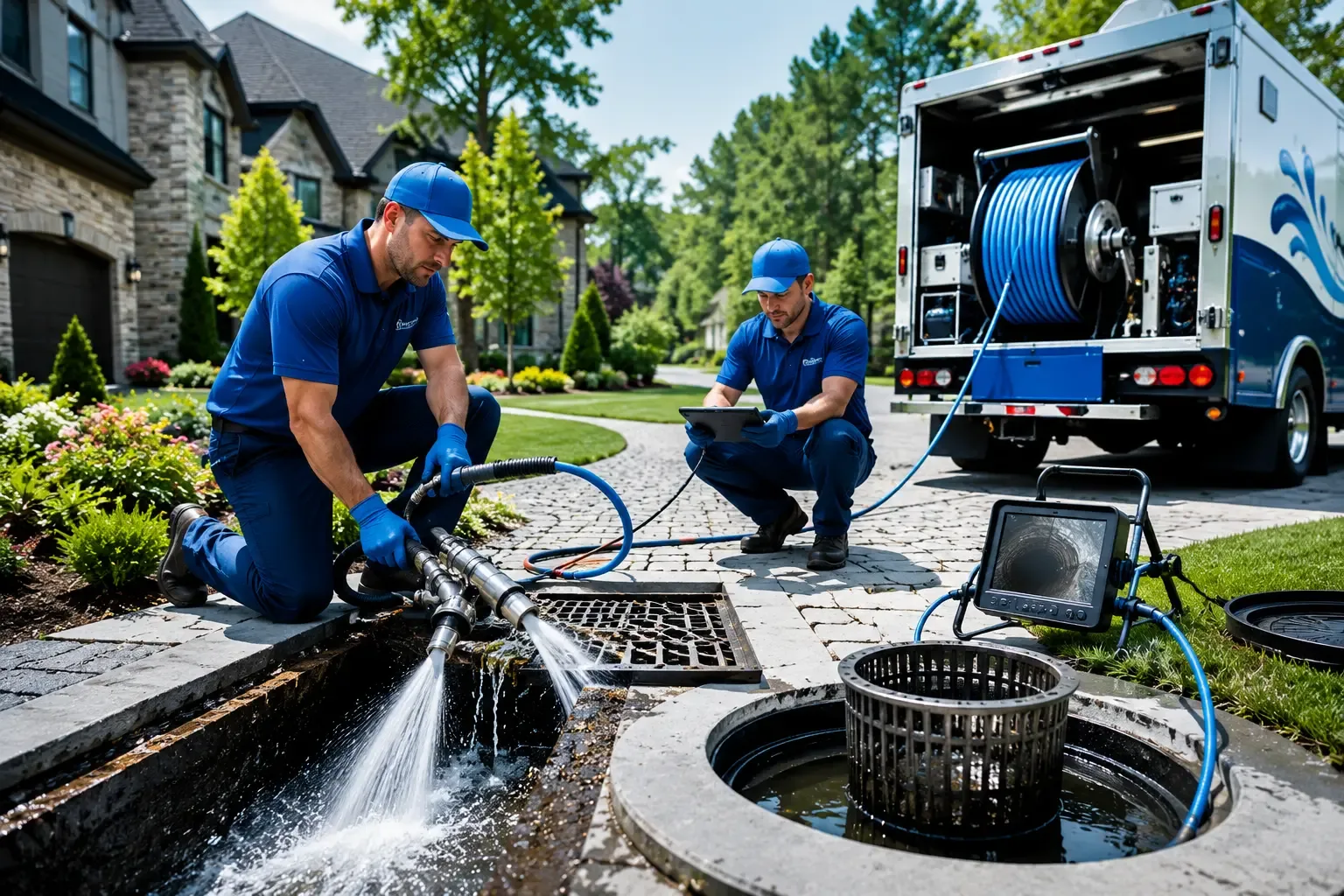 Local outdoor drain cleaning professionals in Mill River, MA